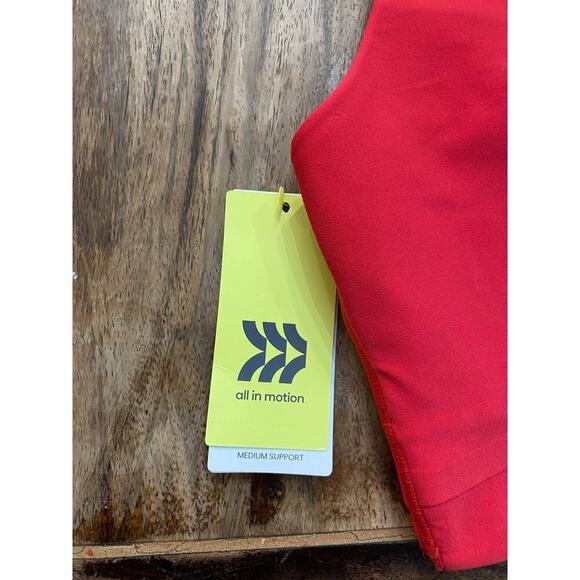 NWT All In Motion Everyday Soft Medium Support Longline Sports Bra Size M - Picture 7 of 7